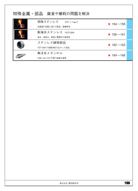 特殊金属・部品カタログ