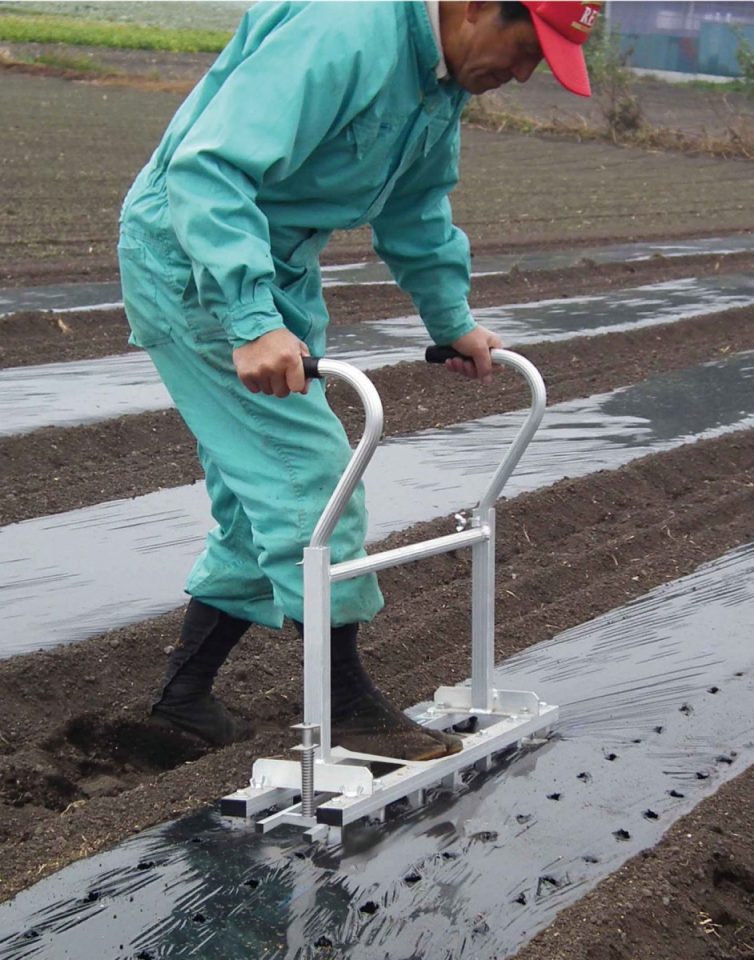 玉ネギ定植用穴あけ器『玉ネギロケット』 ハラックス | イプロス