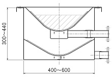 無落粉空気浮上コンベア