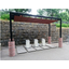 Recommended for smoking area measures! Freestanding awning "Riparo"