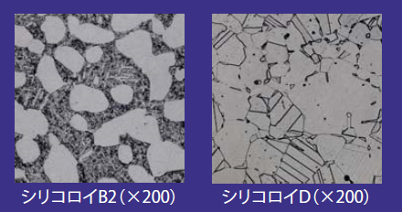 シリコロイB2-シリコロイDの諸特性