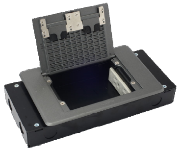 ＴＥＲＡＤＡ　フロアコンセント テラコン 低床用フロアコンセント ヴィンテージゴールドプレート＋プレート器具(電源接地付×1)　LSF8005VGD ※受注生産品 ＴＥＲＡＤＡ フロアコンセント テラコン 低床用フロアコンセント