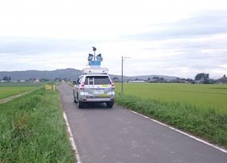 正確な3次元点群および写真を効率よく出力【車載写真レーザ測量】