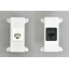 Insulated mounting frame socket module CAT6 1-port snap-in terminal