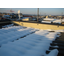 Roof snow melting (metal roofing/M-type roof) snow shoveling, snow throwing, snow clearing.