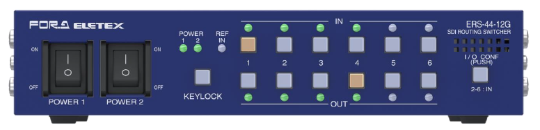 ルーティングスイッチャ『ERS-44-12G』