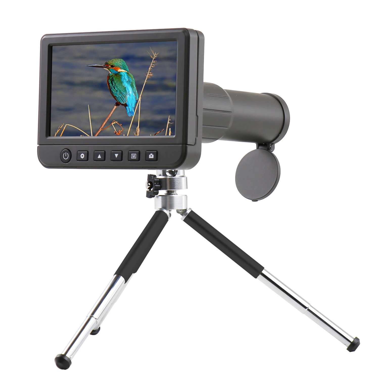 遠くの対象物を50倍で観察！静止画・動画が可能なデジタル望遠鏡