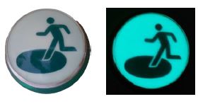 3D燐光式プリズム反射マーカー