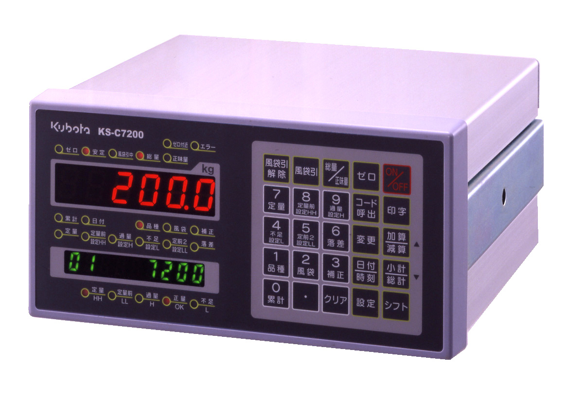 デジタルロードセル用指示計 KS-C7200シリーズ クボタ計装 | イプロス