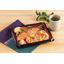 Tape fastening simplification and resource-saving plastic food container (BFN Al 10)