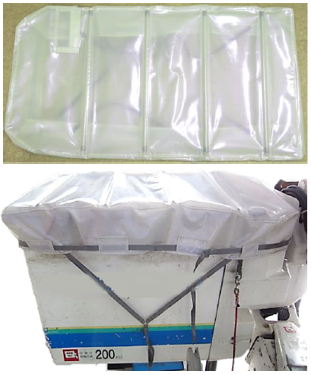 高所作業車用バケットカバー＜北海道仕様＞ 清水勧業 | イプロス