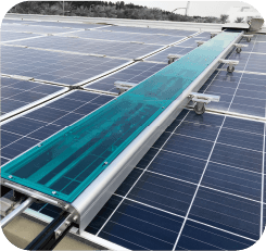 太陽光パネル自動洗浄装置『Perfect Remover』