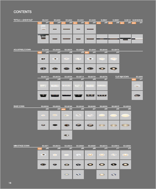 LEDダウンライト　製品カタログ
