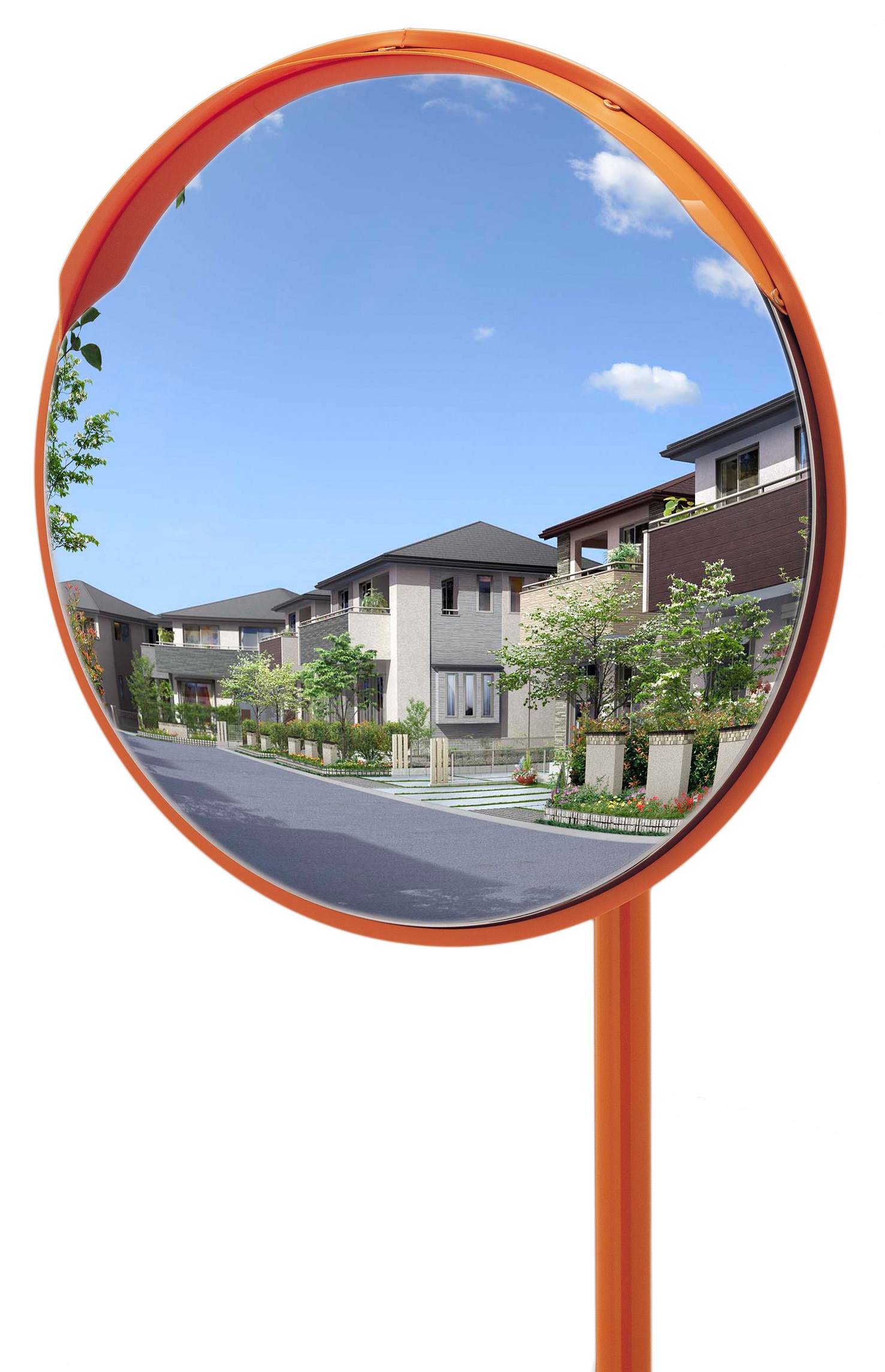 ステンレスアンゼンミラー（構内用小径カーブミラー） ナック・ケイ