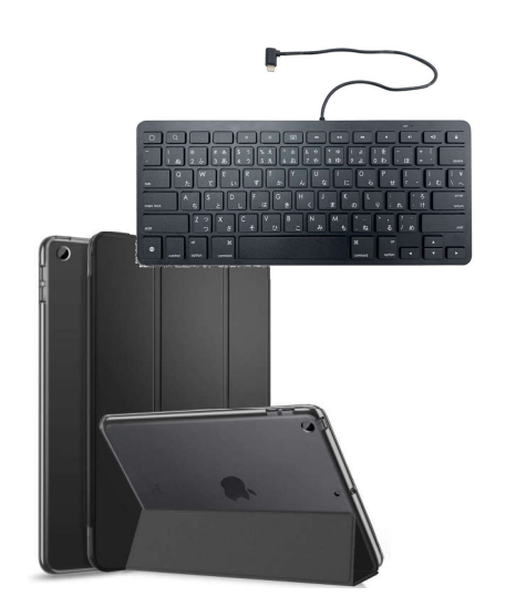エムディーエス MDS-IP102SET01 iPad 10.2（第9・8・7世代）対応 背面クリアフラップケース+Lightningキーボ… エムディーエス MDS-IP102SET0 iPad 10.2(第9・8・7世代