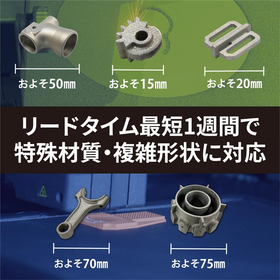 短納期で複雑形状・特殊材質に対応!金属3Dプリントの3メリット