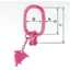 Standard master link for sling chain, for single point lifting.