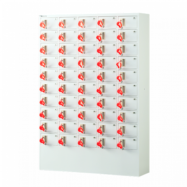 脱衣場向貴重品ロッカー。特定用途の人気定番、リストバンド一方抜。