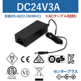 24V3A 72W AC adapter, AC cable sold separately. product image