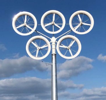 マルチレンズ風車 15kW機