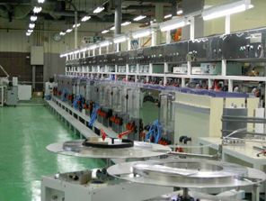 『Ni+Sn/Snリフロー連続フープメッキ一環マシン』