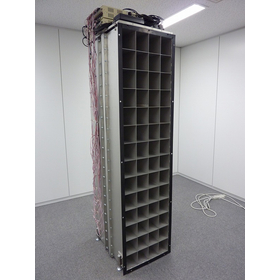 整流格子付ダクト風量測定用　多点風速計測システム
