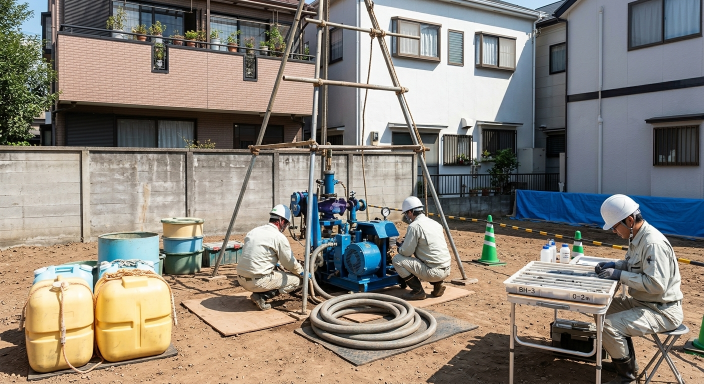 【化学工場向け】工場蓄電コンテナの偏荷重評価と最適基礎化
