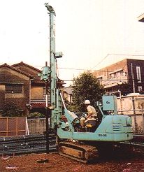 地盤補強工事|小口径鋼管杭工法|ジオテック株式会社