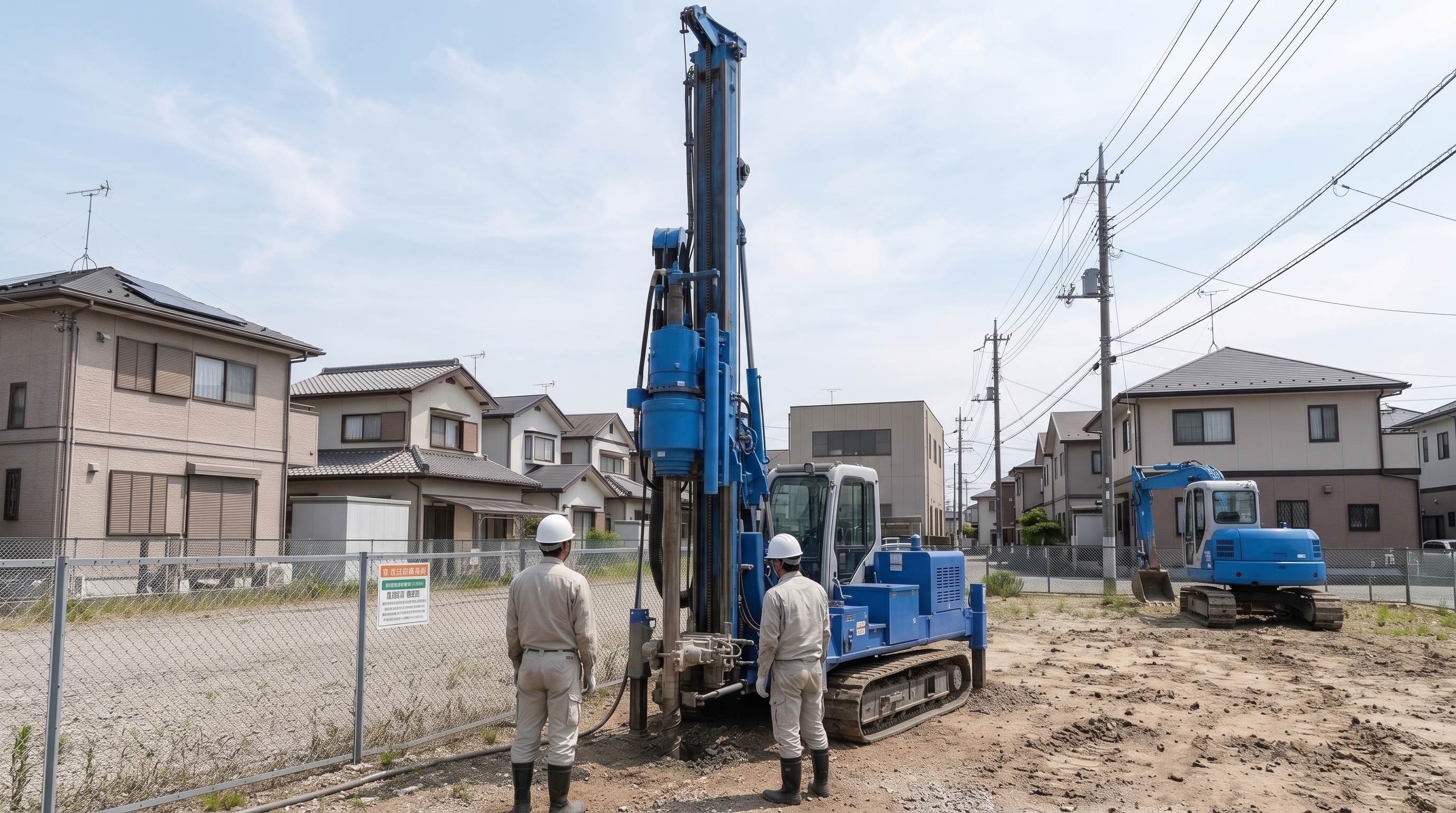 地盤補強工事｜GBRC性能証明のDM工法で根拠ある基礎設計を構築