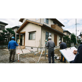 沈下修正工事｜工務店向け薬液加圧注入で既存住宅の液状化沈下を遮断