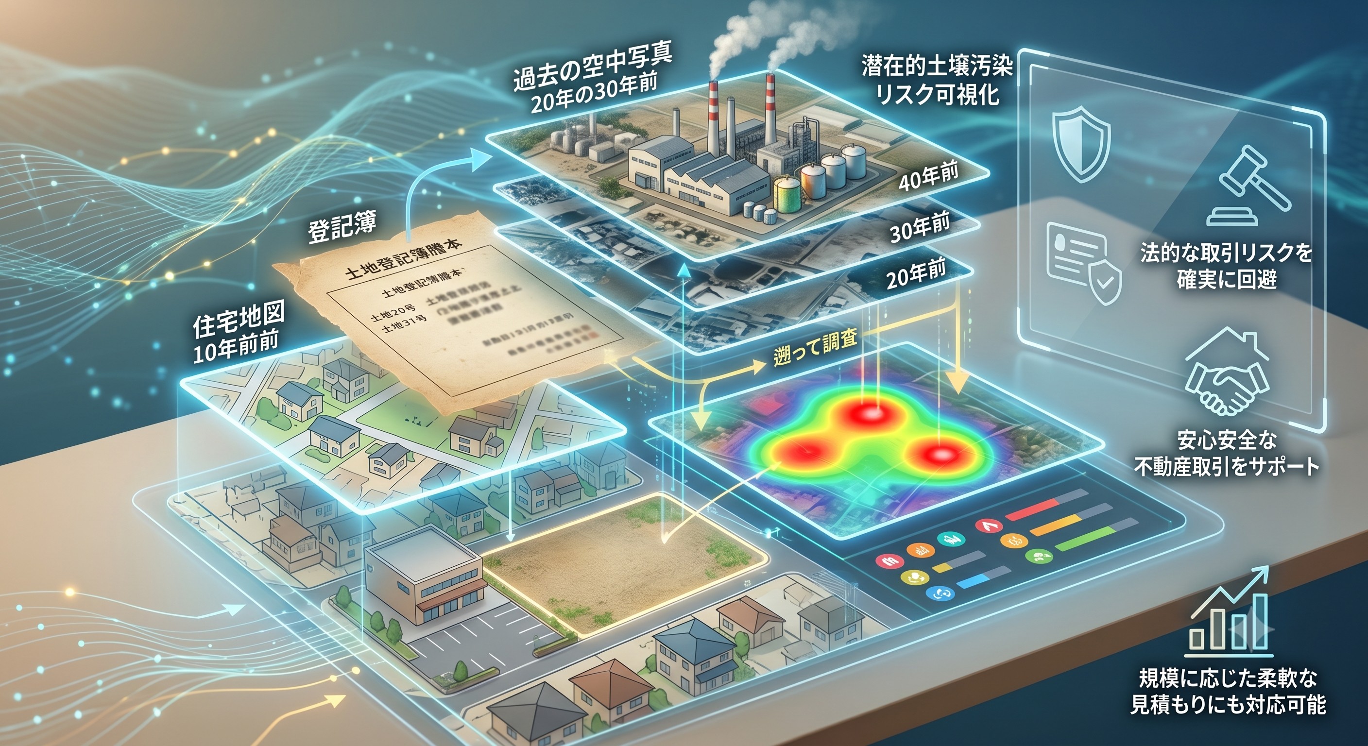 指定調査機関｜工場Ｍ＆Ａでの隠れた瑕疵リスク防ぐ自主土壌汚染調査