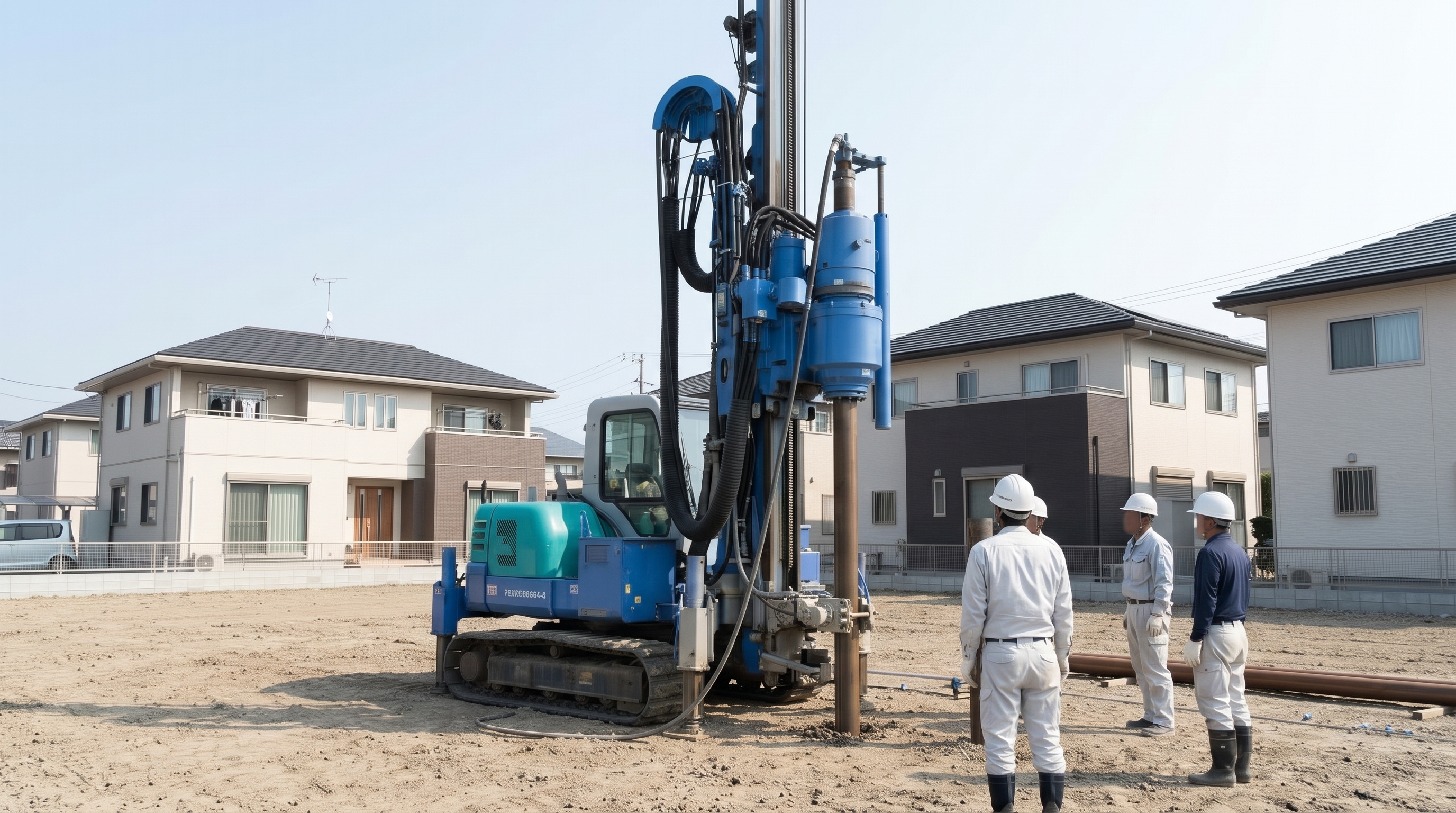 地盤補強工事｜大臣認定ETP工法で高支持力と構造安全性を確保する