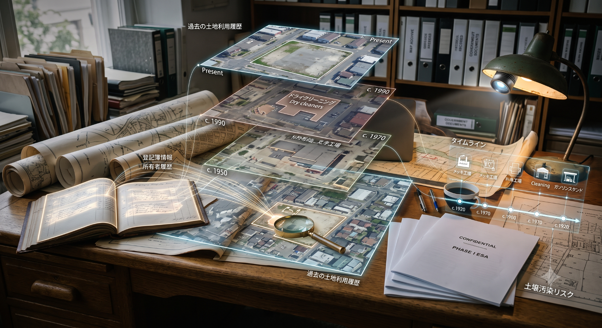 指定調査機関｜狭小地・操業中の建替えリスクを遮断する地歴確認調査