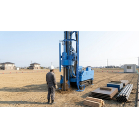 【工場プラント向け】CWC工法による地盤補強工事｜ジオテック