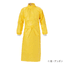 化学物質/感染症対策｜ガウン　袖口二重(ゴム入)　後ろ開き　軽量
