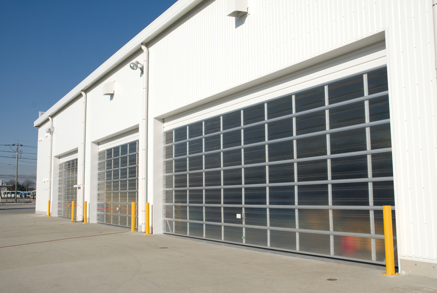 【自動車業界向け】アルミ FRP　シャッター・オーバードアー