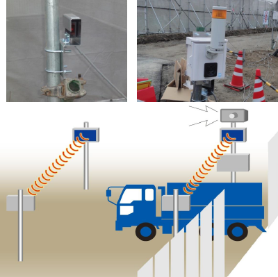 車両通行音声ガイダンス　ゲート・ボイス・システム