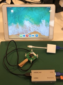 USB出力/ipad入力接続『iOSストリーミングボード』