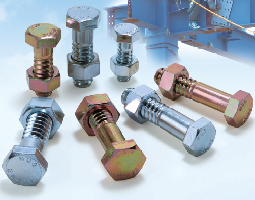 Hug Bolt ハグボルト 仮ボルト ナット付 M22 首下140mm ユニクロ 強度4.8 六角ボルト TONEJI 40本 Hug Bolt ハグボルト 仮ボルト ナット付 W22 首下100mm 有色