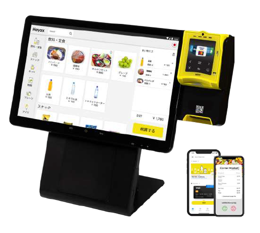 一体型セルフレジ・券売機端末『Nova Market』