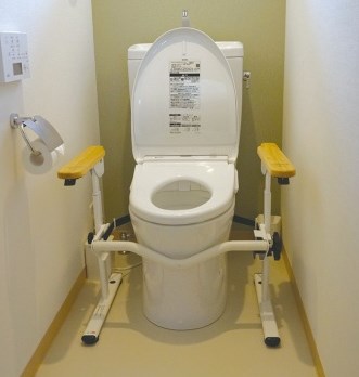 『洋式トイレ用ベストサポート手すり』