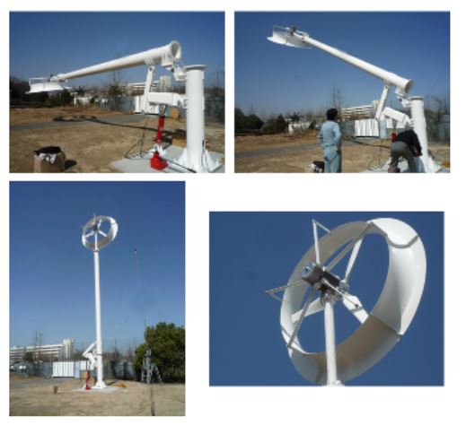 風車『レンズ風車(R) 3kw機』