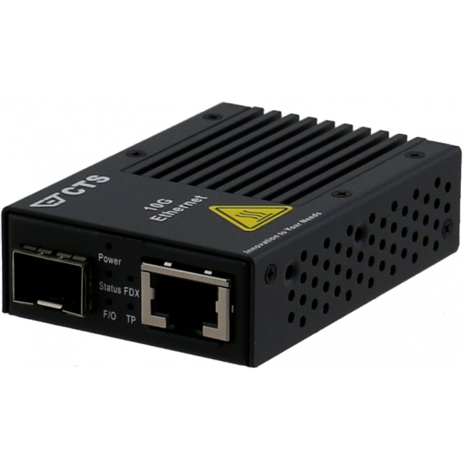 伝送速度を選ばないメディアコンバータ『MCT-5002SFP+』