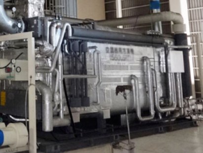 洗浄サービス『冷凍機熱交換器洗浄工事』