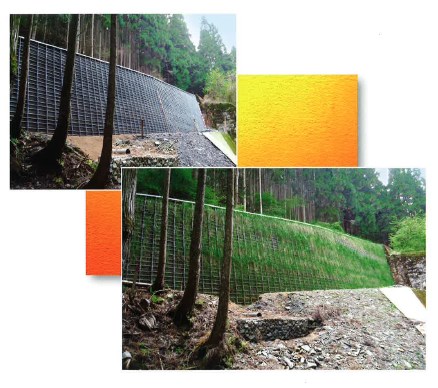 補強土擁壁『鋼製スリットウォール工法 枠型・網型』