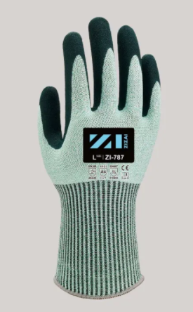 薄手 耐切創手袋 『ZI-787』高い耐切創性・柔軟性・通気性