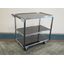 Versatile and active! Stainless steel and melamine 'service wagon'
