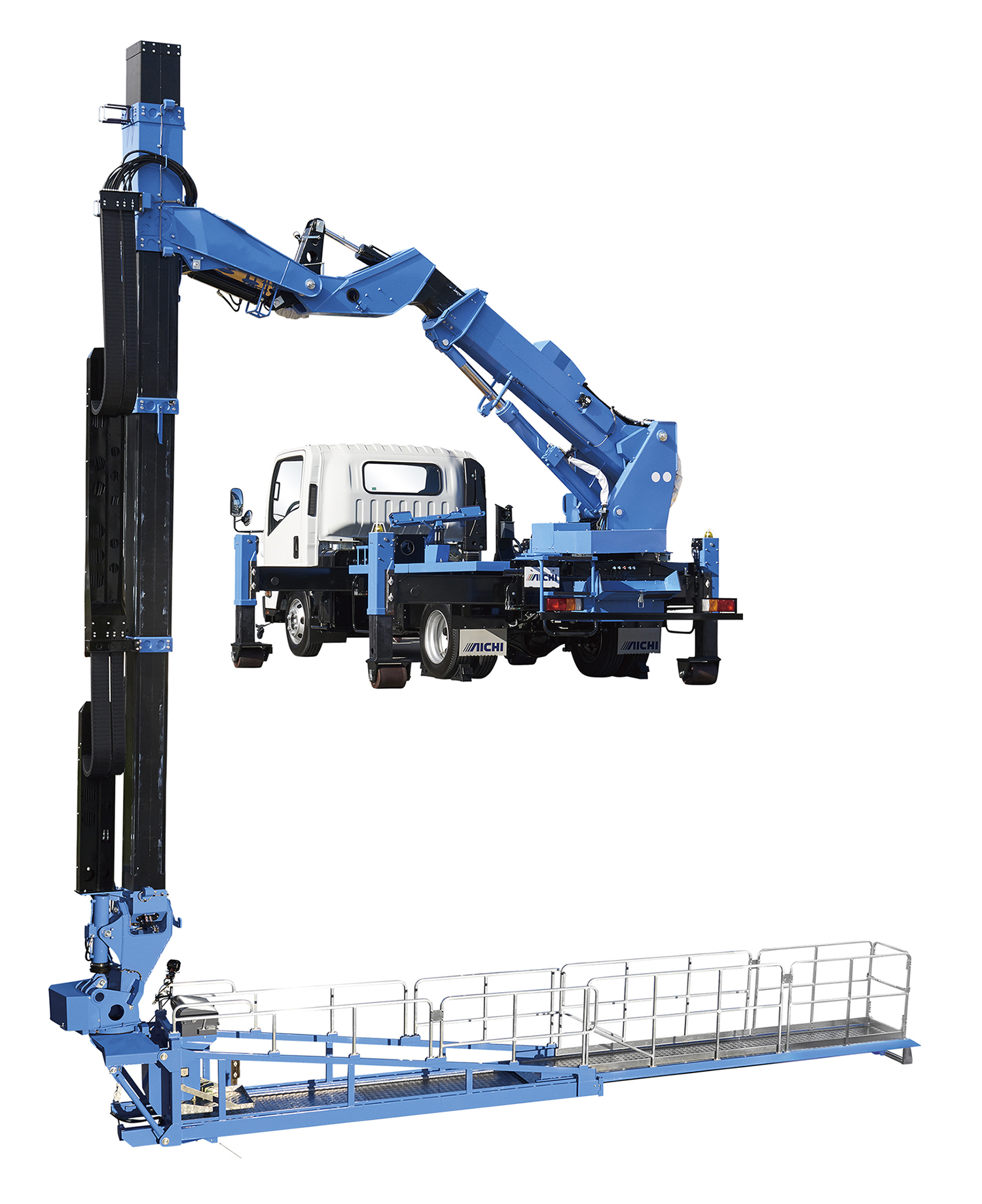 橋梁点検作業車『ブリッジマスターSF77A-IV／77B1FR』