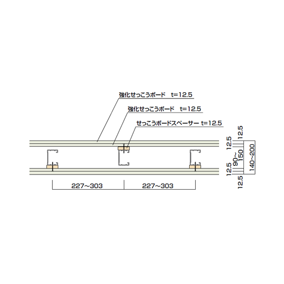 耐火遮音壁「耐火ウォール12SP」1.png