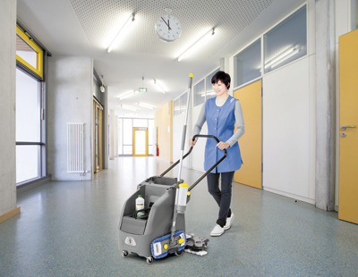 業務用手押し式床洗浄機『オートモップB 60/10 C』 ケルヒャー